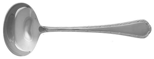 Ribbon Reed (Stainless) Solid Gravy Ladle