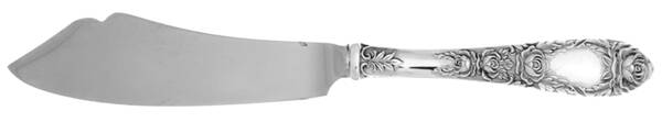 Rose (Sterling, 1937, No Monograms) Hollow Handle Master Butter Knife