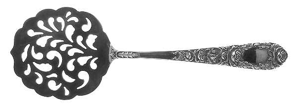 Rose (Sterling, 1937, No Monograms) Tomato Server, Solid Piece