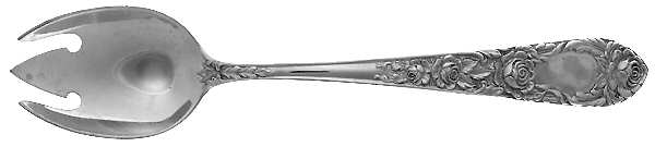 Rose (Sterling, 1937, No Monograms) Ice Cream Fork