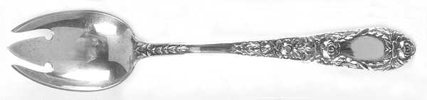 Rose (Sterling, 1937, No Monograms) Small Ice Cream Fork