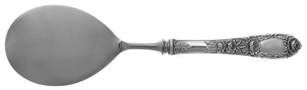 Rose (Sterling, 1937, No Monograms) Egg Server with Stainless Blade