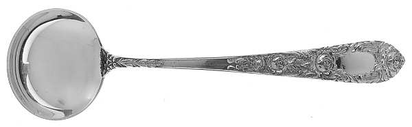 Rose (Sterling, 1937, No Monograms) Mayonnaise Ladle