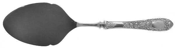 Rose (Sterling, 1937, No Monograms) Pastry Server with Stainless Blade