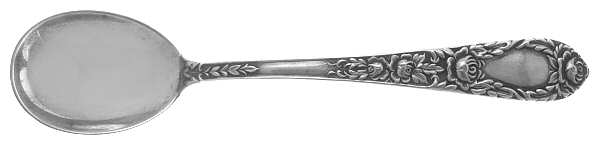Rose (Sterling, 1937, No Monograms) Large Sherbet Spoon