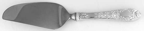 Rose (Sterling, 1937, No Monograms) Cheese Knife with Stainless Blade