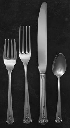 Severn-Worthington (Sterling, 1940) 4 Piece Dinner Size Setting