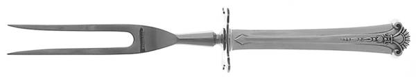Severn-Worthington (Sterling, 1940) Small Carving Fork W/Sterling Guard