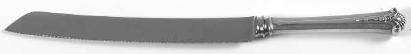 Severn-Worthington (Sterling, 1940) Wedding Cake Knife with Stainless Blade