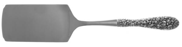 Stieff Rose (Sterling, 1892, No Monograms) Lasagna Server with Stainless Blade HC