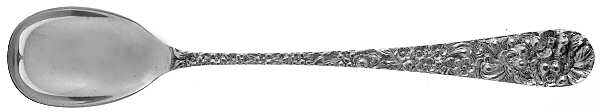 Stieff Rose (Sterling, 1892, No Monograms) Jam Spoon