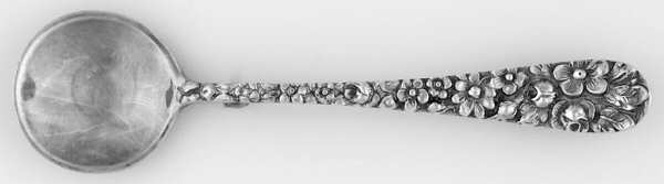 Stieff Rose (Sterling, 1892, No Monograms) Lapel Pin by Kirk Stieff