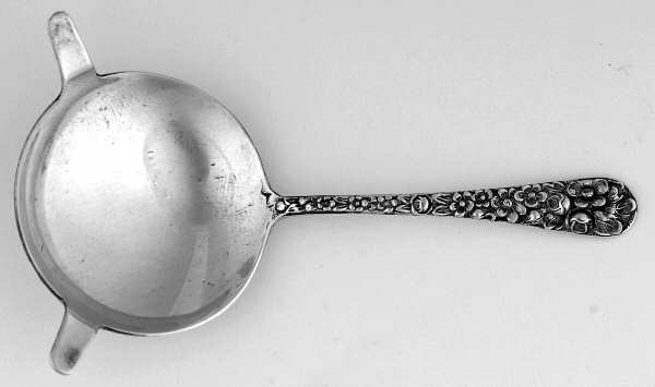 Stieff Rose (Sterling, 1892, No Monograms) Cognac Warmer