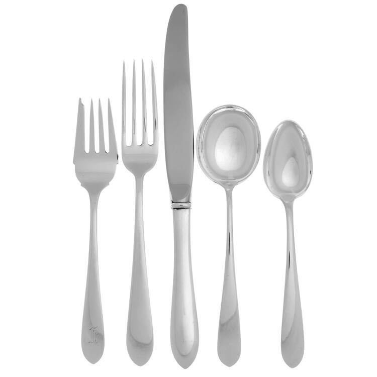Wadefield (Sterling, 1850) 40 Piece Estate Set