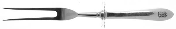Wadefield (Sterling, 1850) Large Stainless-Prong Roast Carving Fork