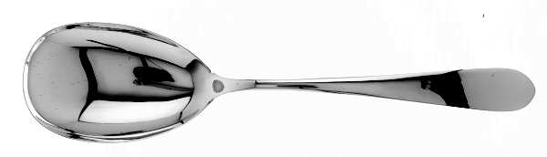 Wadefield (Sterling, 1850) Solid Salad Serving Spoon