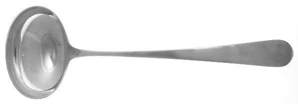 Wadefield (Sterling, 1850) Solid Soup Ladle