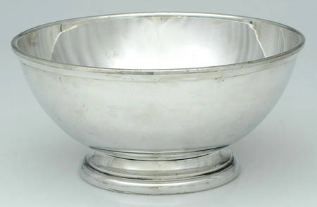 Williamsburg (Pewter, Hollowware) Round Footed Vegetable Bowl