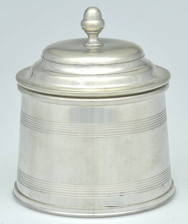 Williamsburg (Pewter, Hollowware) Small Humidor & Lid