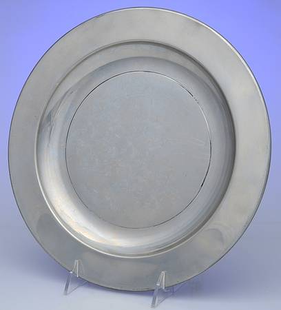 Williamsburg (Pewter, Hollowware) Dinner Plate