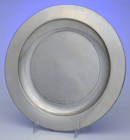 Williamsburg (Pewter, Hollowware) Dinner Plate