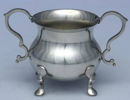 Williamsburg (Pewter, Hollowware) Open Sugar Bowl