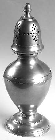 Williamsburg (Pewter, Hollowware) Muffineer