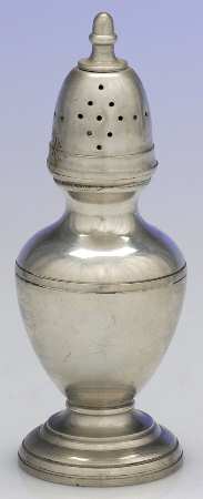Williamsburg (Pewter, Hollowware) Pepper Shaker