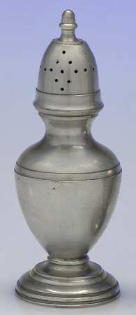 Williamsburg (Pewter, Hollowware) Pepper Shaker