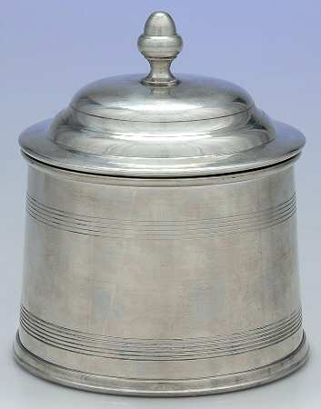 Williamsburg (Pewter, Hollowware) Large Humidor & Lid