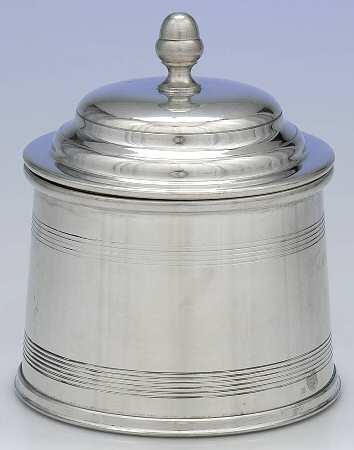 Williamsburg (Pewter, Hollowware) Small Humidor & Lid