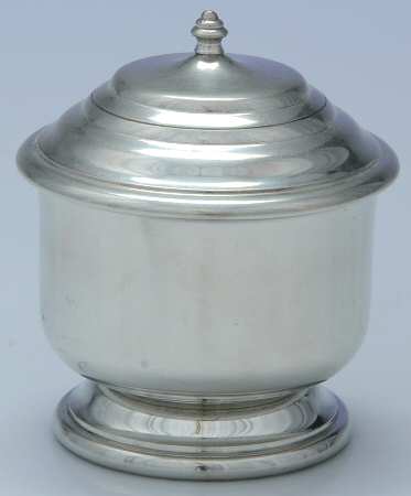Williamsburg (Pewter, Hollowware) Mini Sugar Bowl & Lid