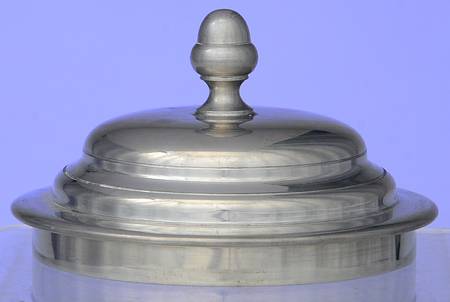 Williamsburg (Pewter, Hollowware) Lid for Small Humidor
