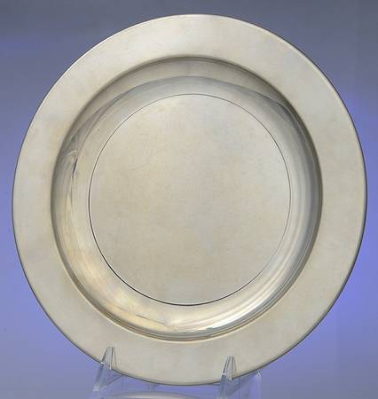 Williamsburg (Pewter, Hollowware) Dinner Plate