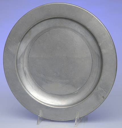 Williamsburg (Pewter, Hollowware) Dinner Plate
