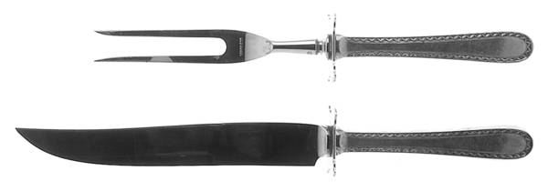 Winslow (Sterling, 1850) Small Steak 2-Piece Carving Set w/Stainless Blade