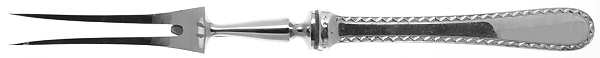 Winslow (Sterling, 1850) Large Stainless-Prong Roast Carving Fork
