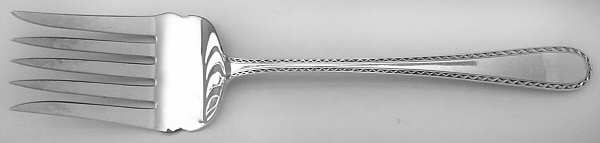 Winslow (Sterling, 1850) Solid Salad Serving Fork