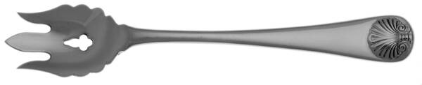 Williamsburg Royal Shell (Stainless) Vegetable Serving Fork Solid  HC