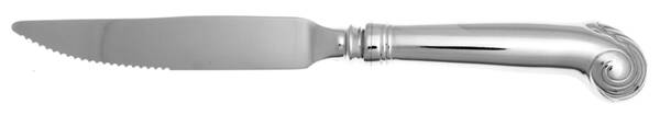 Williamsburg Royal Shell (Stainless) Steak Knife Individual Hollow, Serrate HC