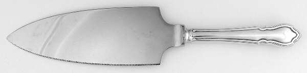 Dubarry (Silverplate) Pie & Cake Server with Stainless Blade