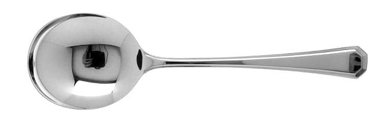 Grecian (Silverplate) Round Bowl Soup Spoon (Gumbo)