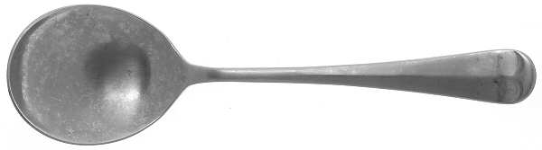 Queen Anne (Stainless, Satin Finish) Round Bowl Soup Spoon (Cream Soup)