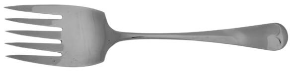 Queen Anne (Stainless, Glossy) Solid Serving Fork
