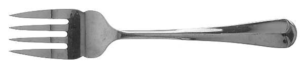 Queen Anne (Stainless, Glossy) Dessert Fork