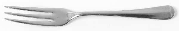 Queen Anne (Stainless, Glossy) 3-Tine Salad Fork