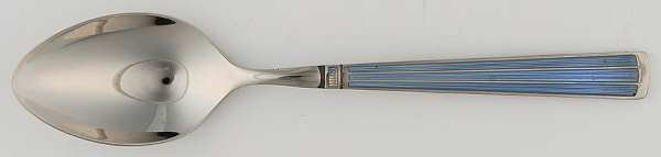 Cloisonne Embassy-Light Blue Place/Oval Soup Spoon