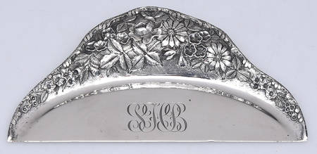 Repousse-Full Chased-Hand Chased Table Crumber