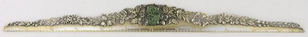 Repousse-Full Chased-Hand Chased Ruler