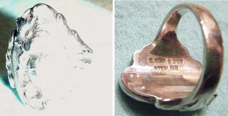 Repousse-Full Chased-Hand Chased Ring